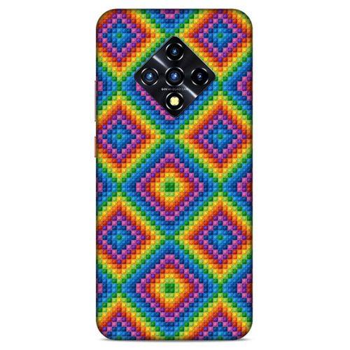 Lopard İnfinix Zero 8 Uyumlu Kılıf BloX (2) Kabı Karışık Çok Renkli