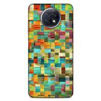 Lopard Xiaomi Redmi Note 9T Uyumlu Kılıf Soyut Sanat (50) Desenli Shockproof Kılıf