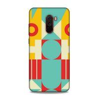 Xiaomi Pocophone F1 Uyumlu Kılıf Insomnia (24) Darbe Emici Kılıf Bej Sarı