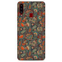 Ethnic Culture (64) Samsung Galaxy A20s Kılıf Silikon Kapak Desenli