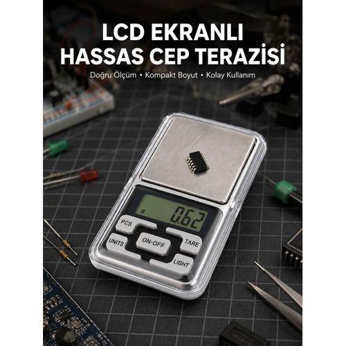 Kapaklı Dijital Cep Terazisi Hassasiyet 300 Gr Yeni Nesil