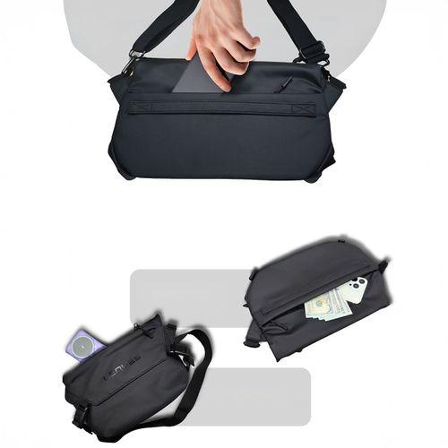 Lenyes LB563 Dreamer Crossbody Serisi Su Geçirmez Deri Tasarımlı Çapraz Vücut Çantası