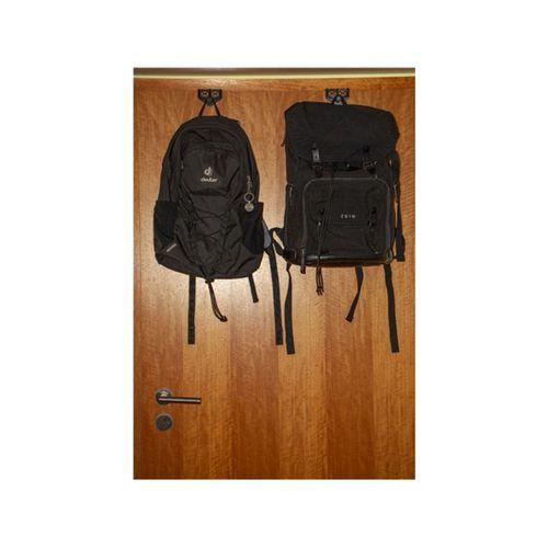 Kapı Üstü Sırt Çantası Askısı - Deliksiz Depolama (Bu ürün Sadece Plastik parçadır - Almadan Önce Soru Sorabilirsiniz)