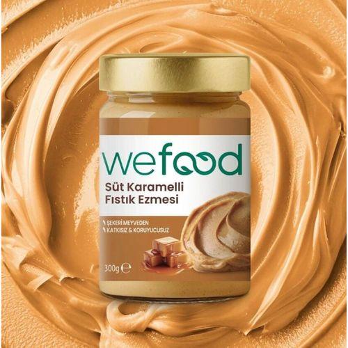 Wefood Süt Karamelli Fıstık Ezmesi 300 Gr