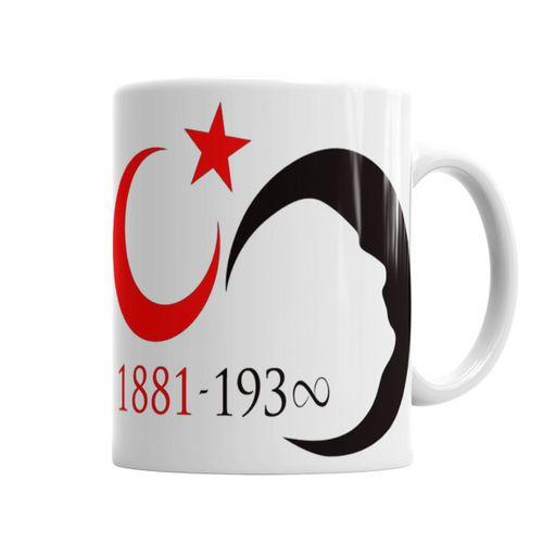 Atatürk Kupa Bardak Porselen