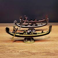 Metal Dekoratif Venedik Kayık