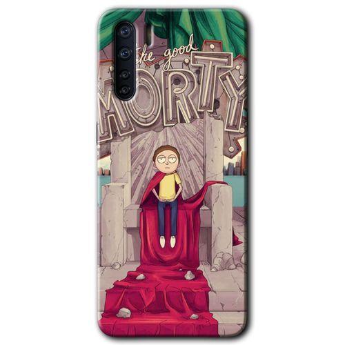 OPPO Oppo A91 Kılıf HD Desen Baskılı Arka Kapak - Morty