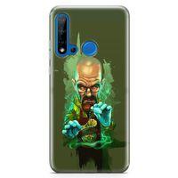 Huawei P20 Lite 2019 Kılıf Breaking Bad Arka Kapak Koruma Desenli Full Koruyucu