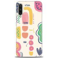 Xiaomi Mi A3 Kılıf HD Baskılı Kılıf - Çizim + Tam Ekran Koruyucu