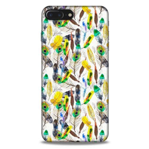 Apple Iphone 7 Plus Kılıf Desenli Özel Seri Tüyler (5) Koruma Kabı