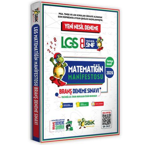 2026 LGS 8 Sınıf Matematik Manifestosu Yeni Nesil Çözümlü Deneme Sınavı