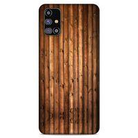 Lopard Samsung Galaxy M31s Uyumlu Kılıf Wood'X (9) Kılıf Baskılı