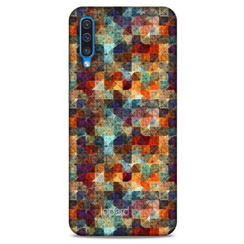 Samsung Galaxy A30s Kılıf Pastel Renkler (4) Koruma Kılıfı Yeşil Kırmızı