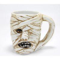 Antik Mısır Mumi (mummy) Figürlü 3d Kabartmalı Kupa Bardak Alk4897