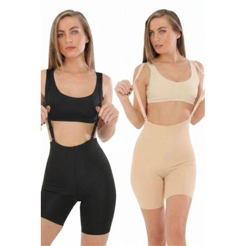 Lazer Askılı Paçalı Korse Kadın Ak4204