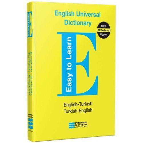İlköğretim Türkçe İngilizce - İngilizce - Türkçe Sözlük Evrensel İletişim
