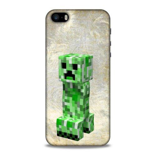 Lopard Apple iPhone SE Uyumlu Kılıf PiXel (38) Neo Hybrid Kılıf Creeper 3D