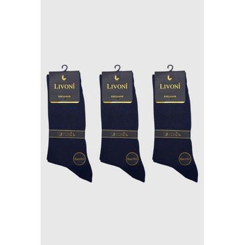 Livoni Dikişsiz Bambu Erkek  Çorap
