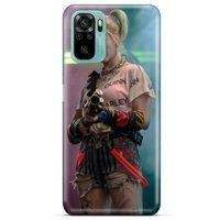 Xiaomi Redmi Note 10 5G Uyumlu Kılıf Harley Quinn (11) Tam Koruma Yeşil