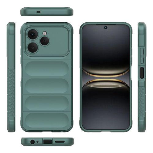 Tecno Spark 40 Kılıf Esnek TPU Oyuklu Arka Yüzey Tasarımlı Zore Etnik Silikon Kapak