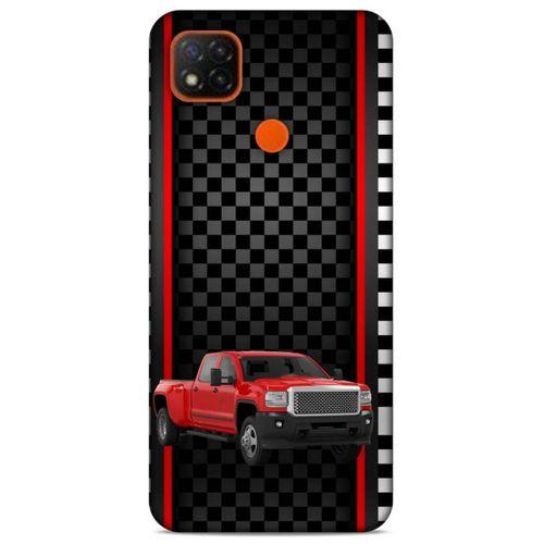 Lopard Xiaomi Redmi 9C Uyumlu Kılıf PickUpX (6) Silikon Kılıf Kırmızı