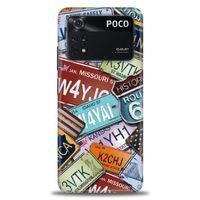 Xiaomi Poco M4 Pro 4G Kılıf HD Baskılı Kılıf - W6HQF + Tam Ekran Koruyucu