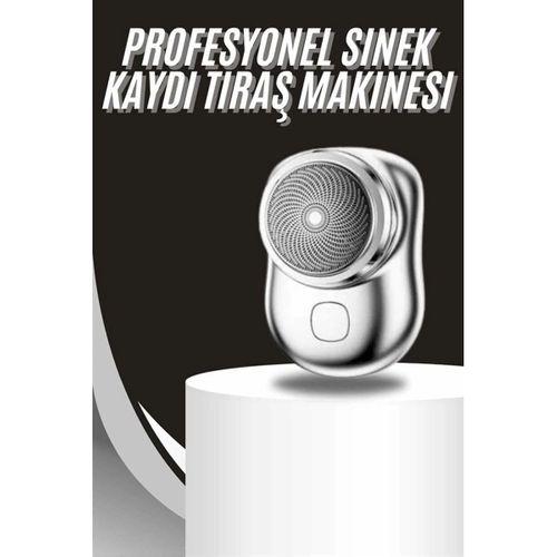 Kablosuz Tıraş Makinesi Günlük Hızlı Taşınabilir Şarjlı Yuvarlak Paslanmaz Çelik