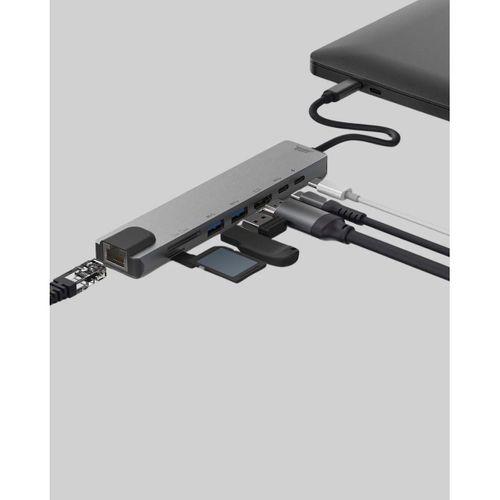 Type-c Çoklu Dönüştürücü – Alüminyum Gövde, Hızlı Veri Aktarımı Ve Şarj Desteği