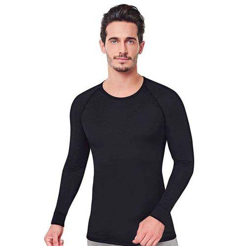 Tutku Elit 1307 Erkek Termal Thermocool Bisiklet Yaka Manşetli Şardonlu Uzun Kol Üst