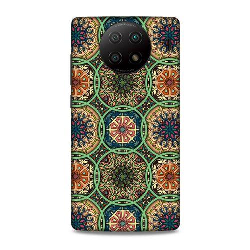 Lopard Xiaomi Redmi Note 9 5g Uyumlu Kılıf Ethnic Culture (13) Silikon Kap