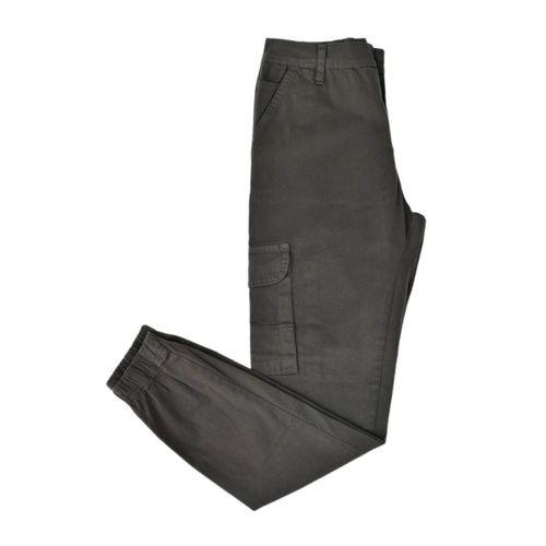 Erkek Paça Lastikli Kanvas Kargo Pantolon BGL-ST03045