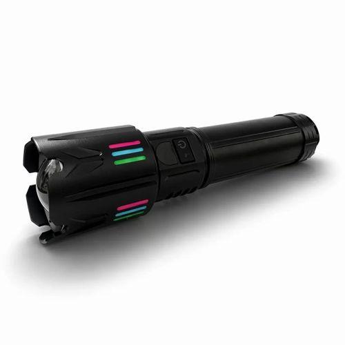 Bedotech Bd-5501 50w Tg Led Alüminyum Alaşımlı Zoomlu Dijital Göstergeli Type-c Şarjlı El Feneri