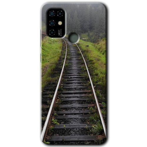 Casper Via F20 Kılıf HD Desen Baskılı Arka Kapak - Tren Yolu