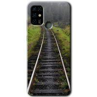 Casper Via F20 Kılıf HD Desen Baskılı Arka Kapak - Tren Yolu