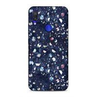 Xiaomi Redmi Note 7 Pro Uyumlu Kılıf Utopia (36) Glitter Kılıf Kahverengi