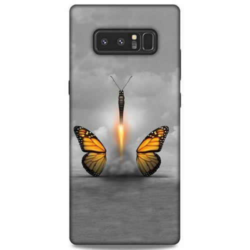 Lopard Samsung Galaxy Note 8 Uyumlu Kılıf Manipülasyon ☻ (31) TPU Kılıf Baskılı