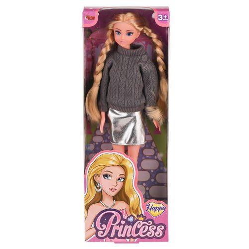 WG-115527 Kazaklı Örgü Saçlı Bebek 29 cm -Vardem Oyuncak