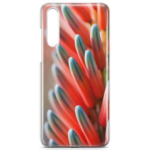 Huawei P20 Pro Kılıf Yeşil Kırmızı Bitki Arka Kapak Koruma Desenli Full Koruyucu