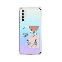 Redmi Note 8 Women Art Desenli Premium Şeffaf Silikon Kılıf