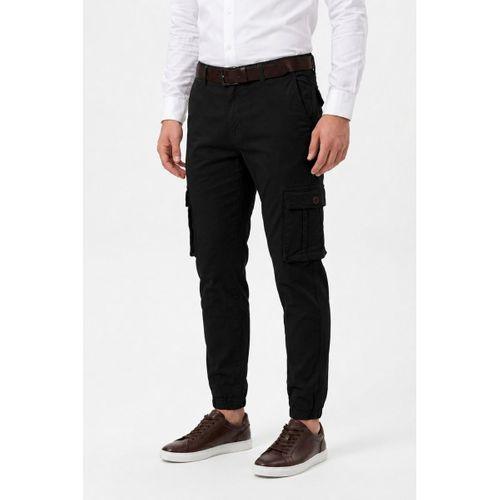 Erkek Kanvas Kargo Cepli Paça Lastikli Pantolon BGL-ST05471