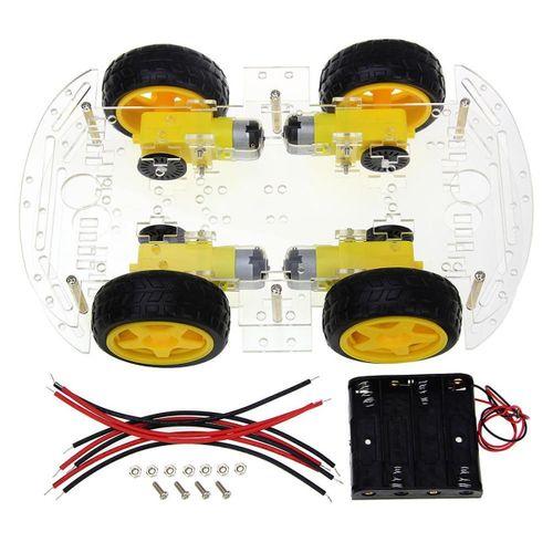 4WD Hazır Robot Araba Kiti Rc Paketi