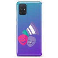 Emojix (46) Samsung Galaxy M51 Kılıf Silikon Kapak Desenli