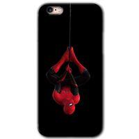 Potkal Hediye Fabrikası iPhone 6 Plus Kılıf HD Desen Baskılı Arka Kapak - Örümcek Adam