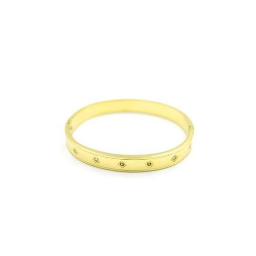 Taşlı Bilezik - Altın