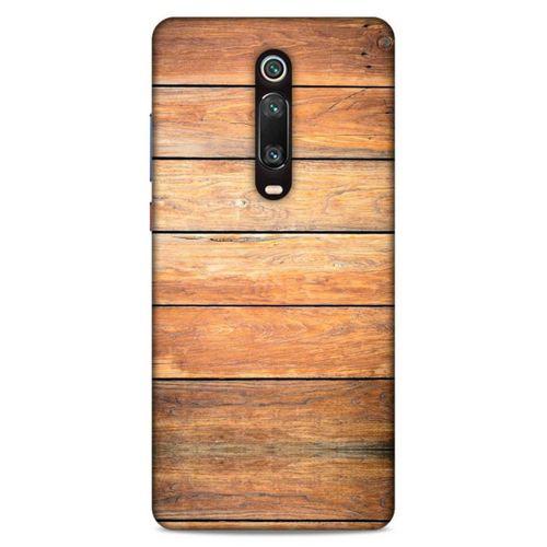 Lopard Xiaomi Mi 9T Pro Uyumlu Kılıf Wood'X (13) Silikon Kap Baskılı