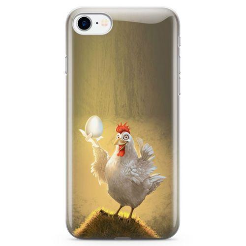 Apple iPhone 7 Kılıf Yumurtam Benim Arka Kapak Koruma Desenli Full Koruyucu