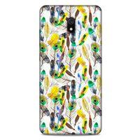 Xiaomi Redmi 8A Kılıf Desenli Özel Seri Tüyler (5) Koruma Kabı