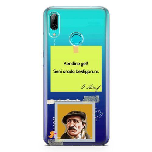 Huawei P Smart 2019 Kılıf Caps Özdemir Asaf Arka Kapak Koruma Desenli Full Koruyucu