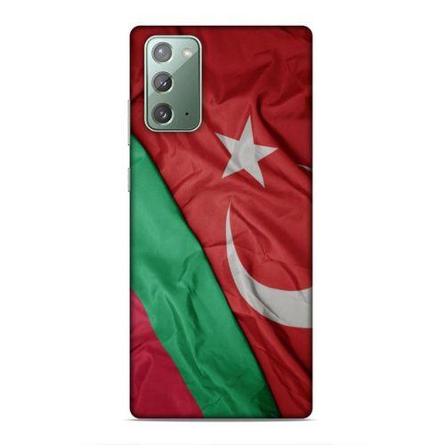 Samsung Galaxy Note 20 Uyumlu Kılıf Azarbaijan (10) Full Koruma Kılıfı Türk & Azerbaycan Bayrak