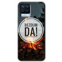 Realme 8 Pro HD Baskılı Kılıf + 9D Tam Ekran Koruyucu - Bezdum Da